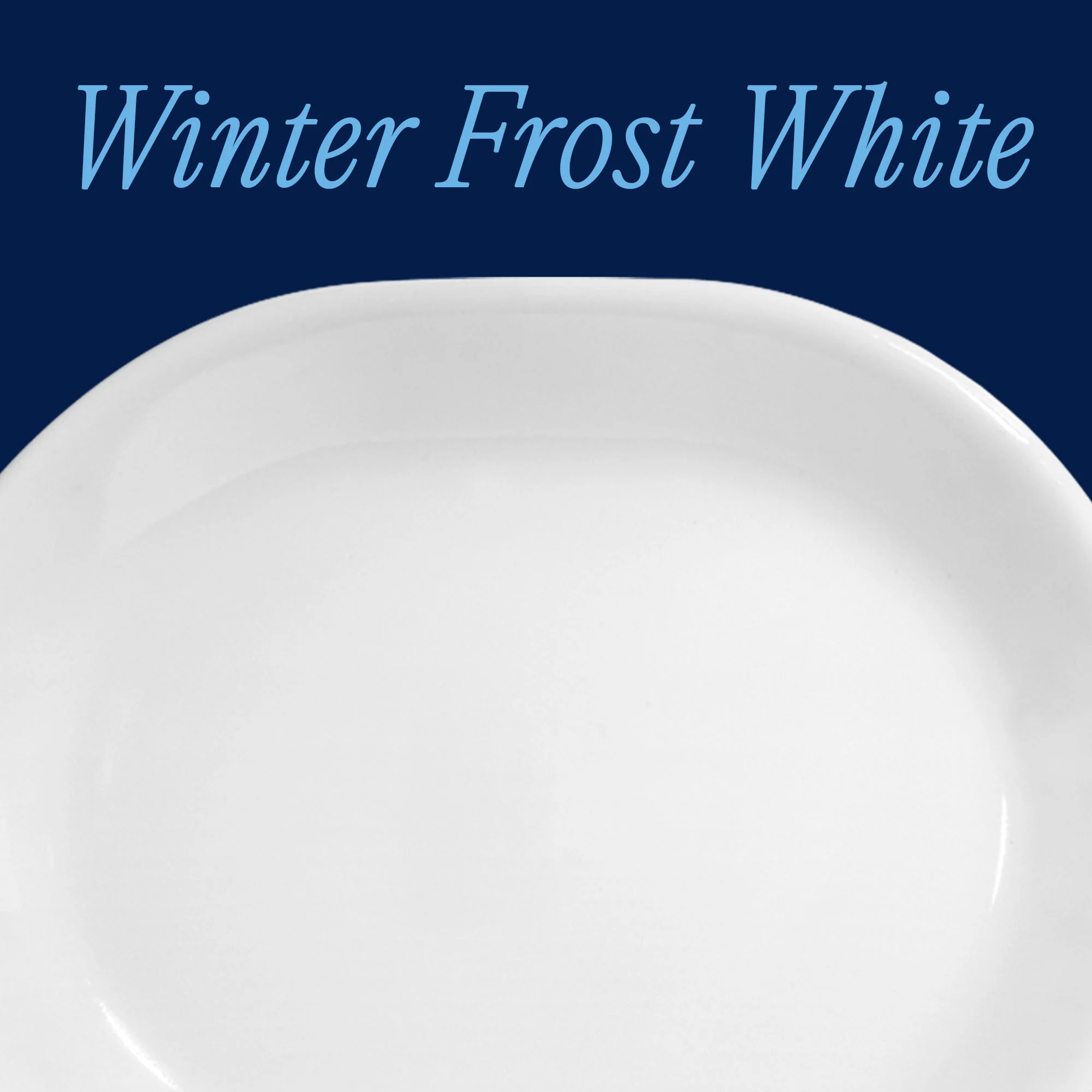 Corelle® Winter Frost White 12.25" Serving Platter - Image 2