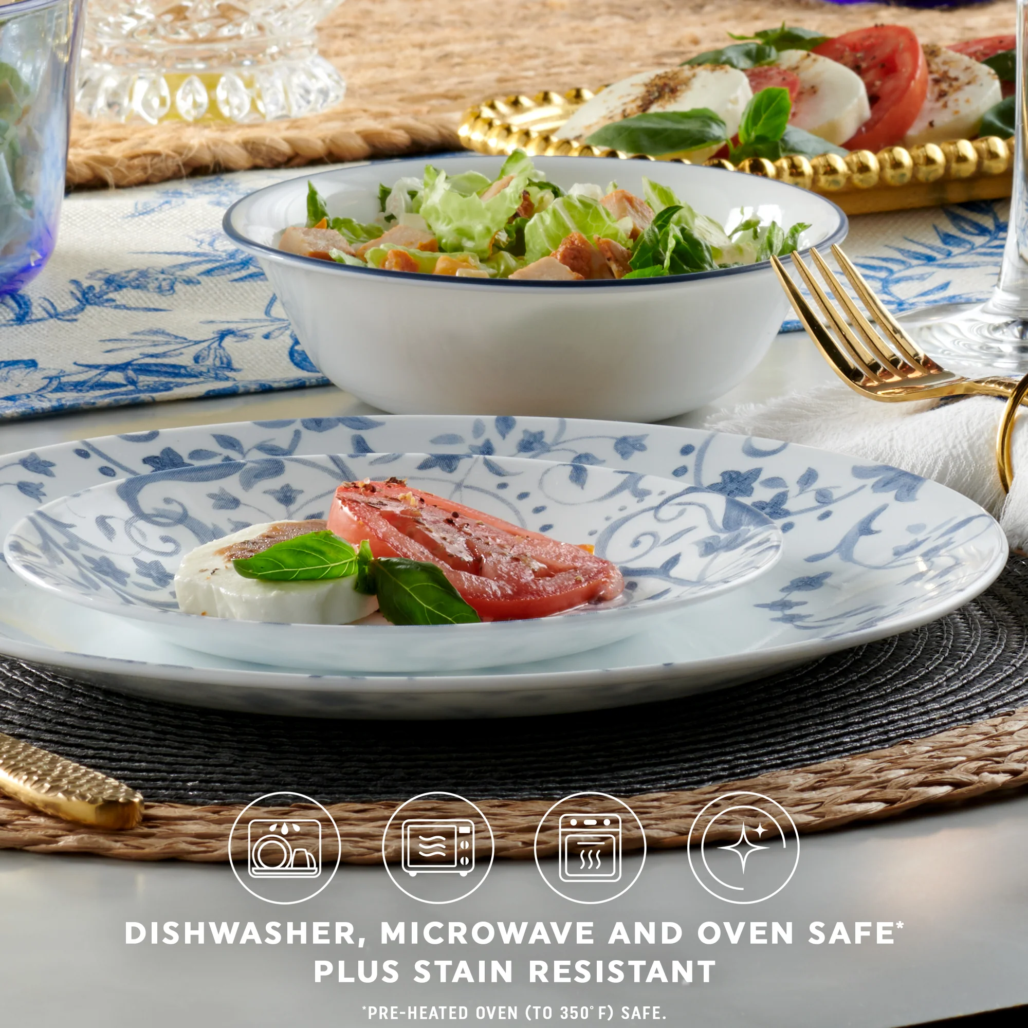 Corelle® Darlington 12-piece Dinnerware Set, Service for 4 - Image 8
